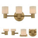 Harlowe LED 19 inch Winter Brass Bath Vanity Light Wall Light