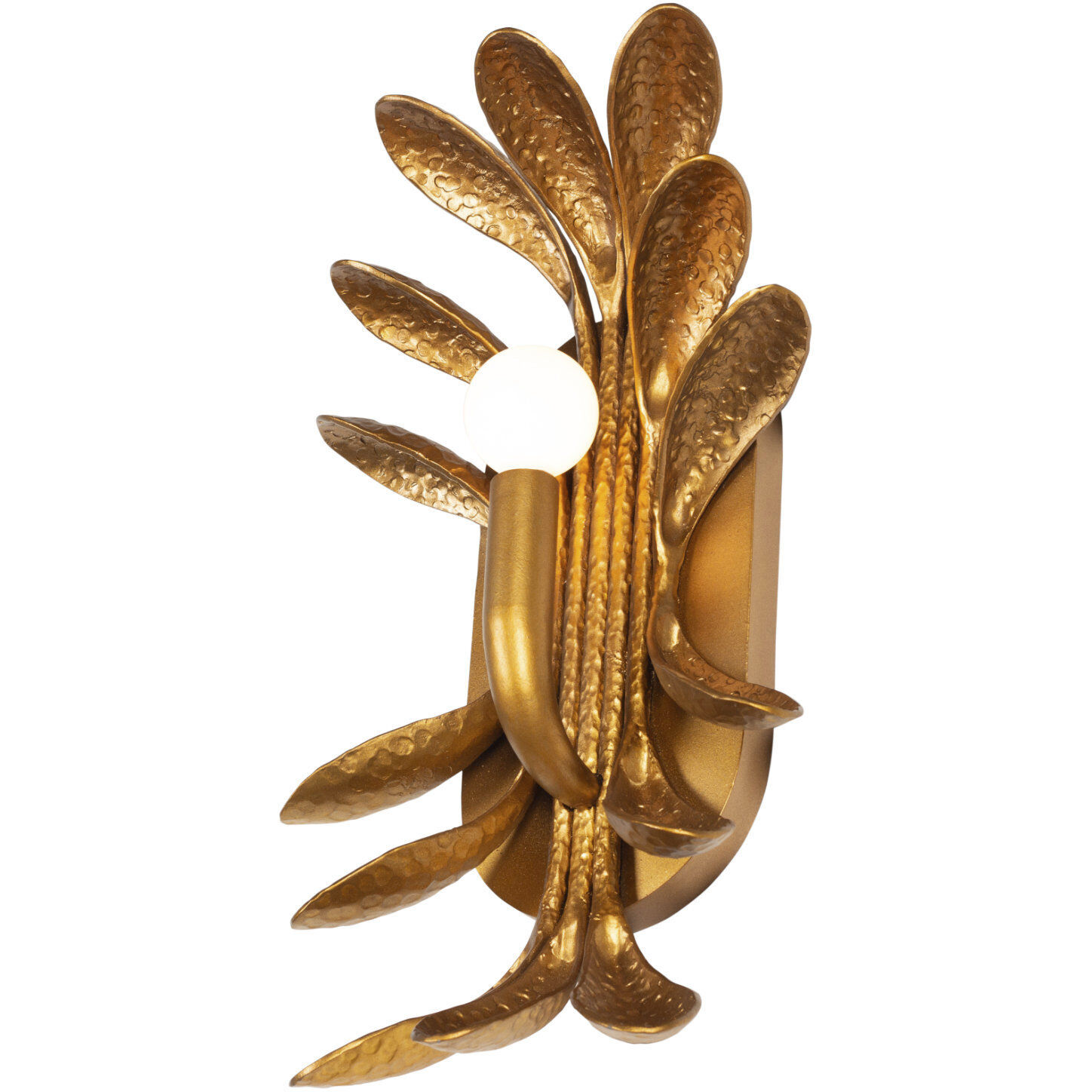 Botanica Wall Sconce Wall Light in Warm Gold