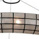 Sanibel 16 Light 42 inch Matte Black Pendant Chandelier Ceiling Light