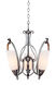 Mateo 3 Light 18 inch Hierloom Bronze Chandelier Ceiling Light