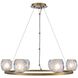 Stella LED 26 inch Winter Brass Pendant Ceiling Light