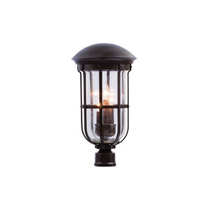 Emerson 3 Light 21 inch Burnished Bronze Outdoor Post Mount