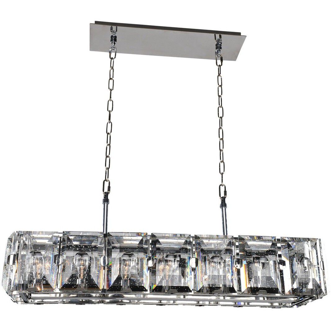 Giada Island Light Ceiling Light in Stainless Steel