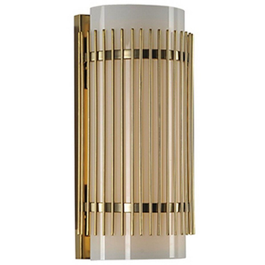 Edgewater LED 10 inch Vintage Brass Bath Vanity Light Wall Light