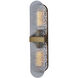 Mirage 4.5 inch True Brass Bath Vanity Wall Light