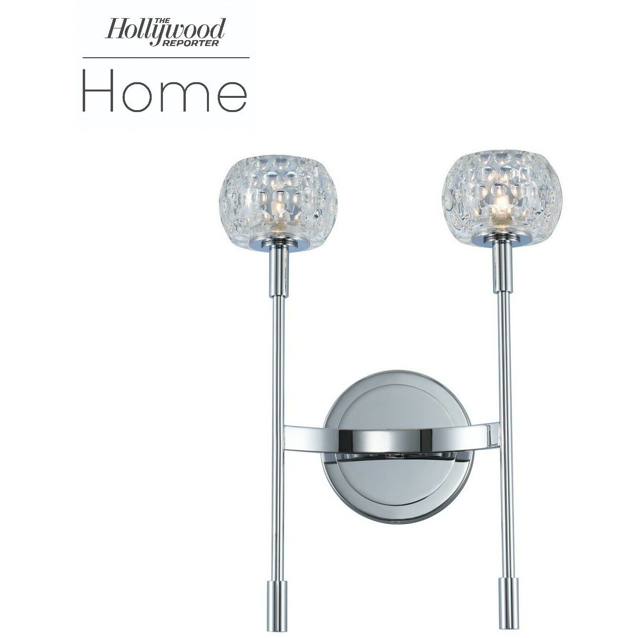 Mae Wall Sconce Wall Light in Chrome