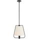 Marco 1 Light 13 inch Matte Black Pendant Ceiling Light