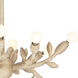 Branche 12 Light 26.5 inch Warm Ivory Chandelier Ceiling Light