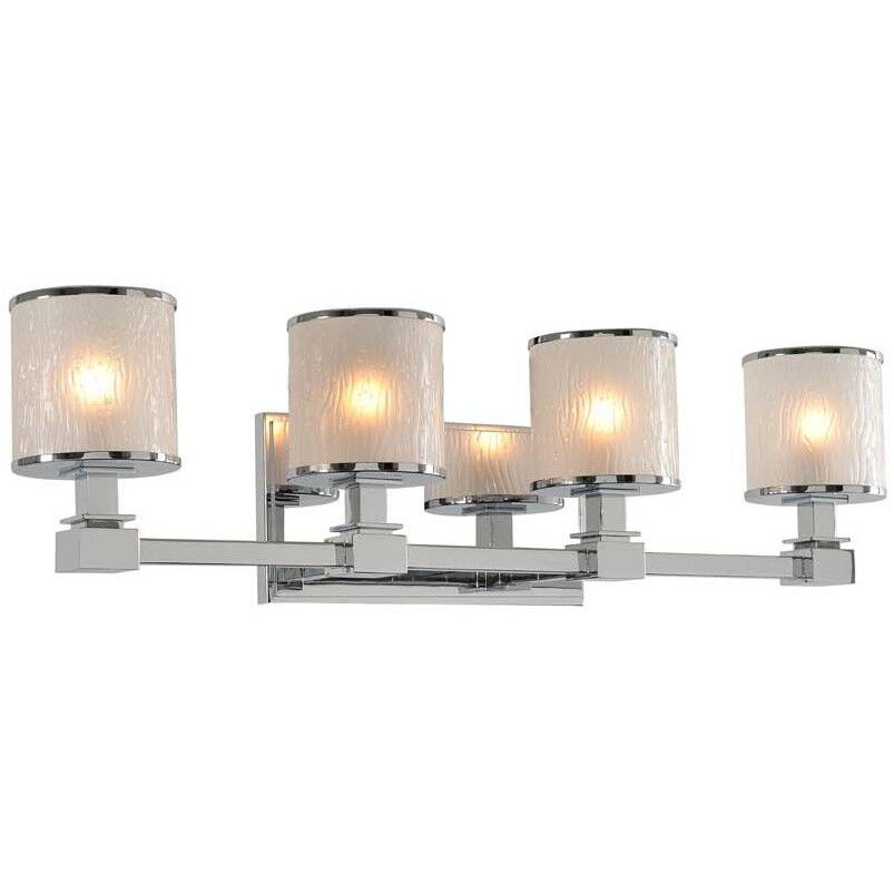 Destin LED 26.5 inch Chrome Bath Vanity Light Wall Light