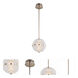 Portland LED 10 inch Polished Nickel Mini Pendant Ceiling Light