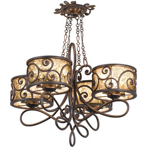 Windsor 16 Light 31 inch Antique Copper Chandelier Ceiling Light in Without Shade