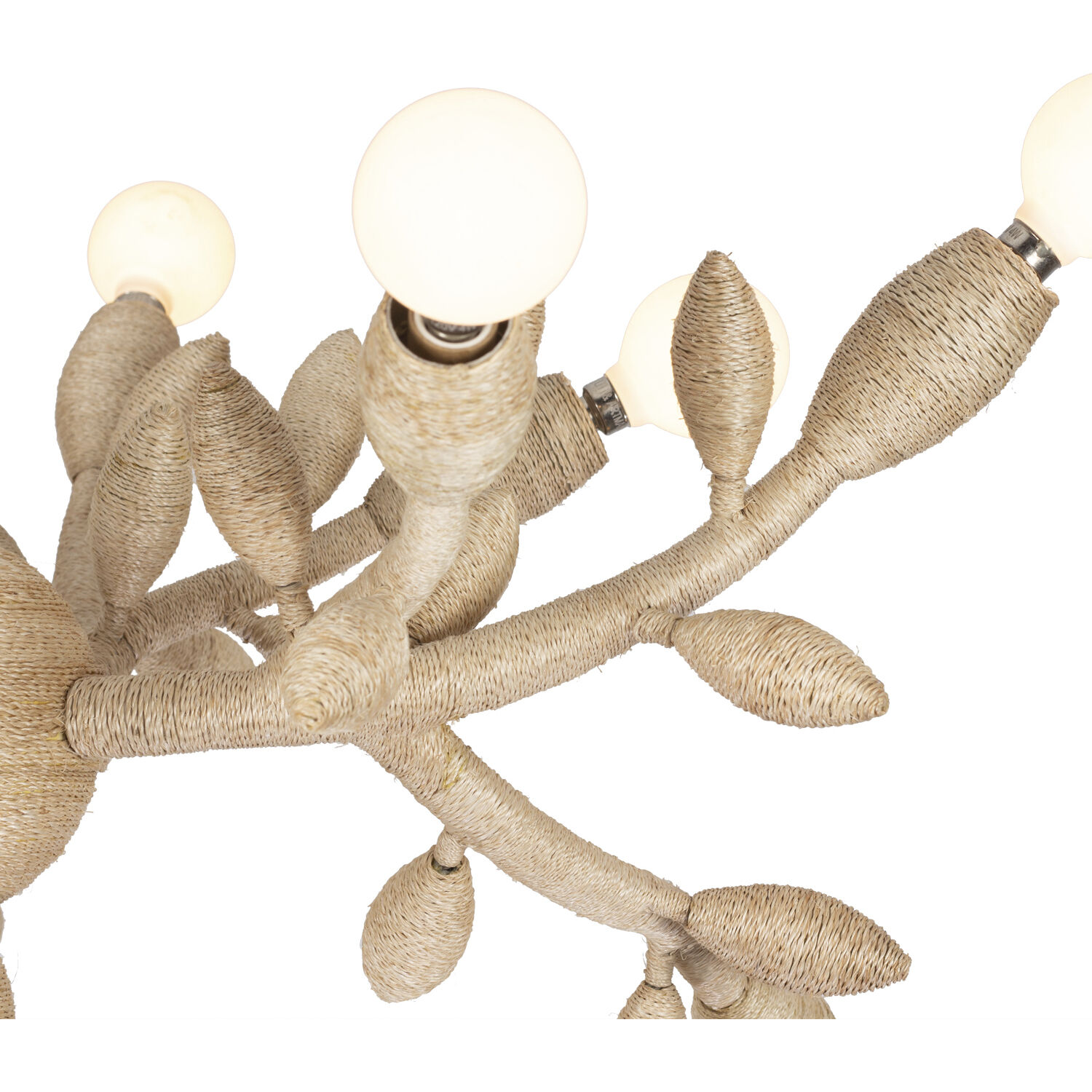 Branche 12 Light 26.5 inch Warm Ivory Chandelier Ceiling Light