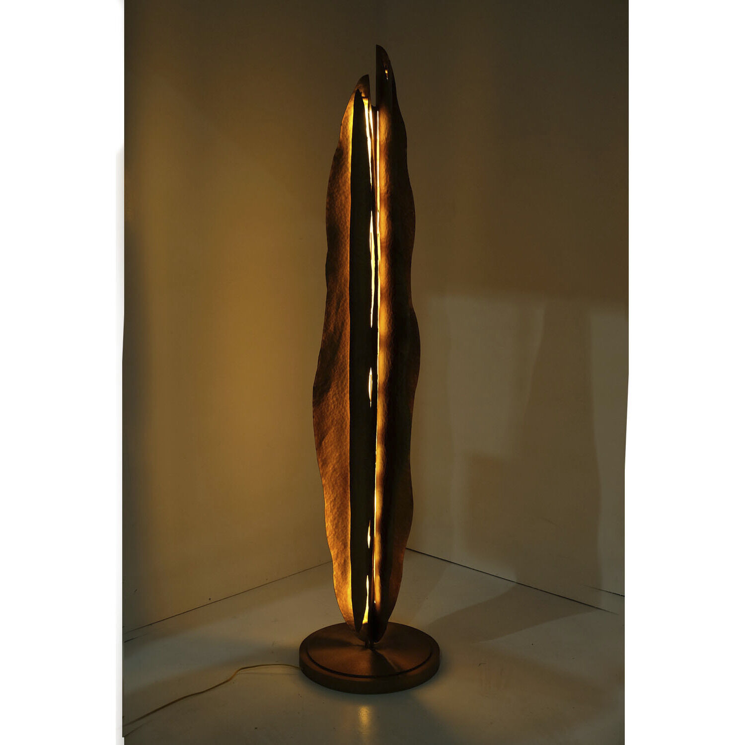 Folia 68 inch 9.00 watt Warm Gold Floor Lamp Portable Light