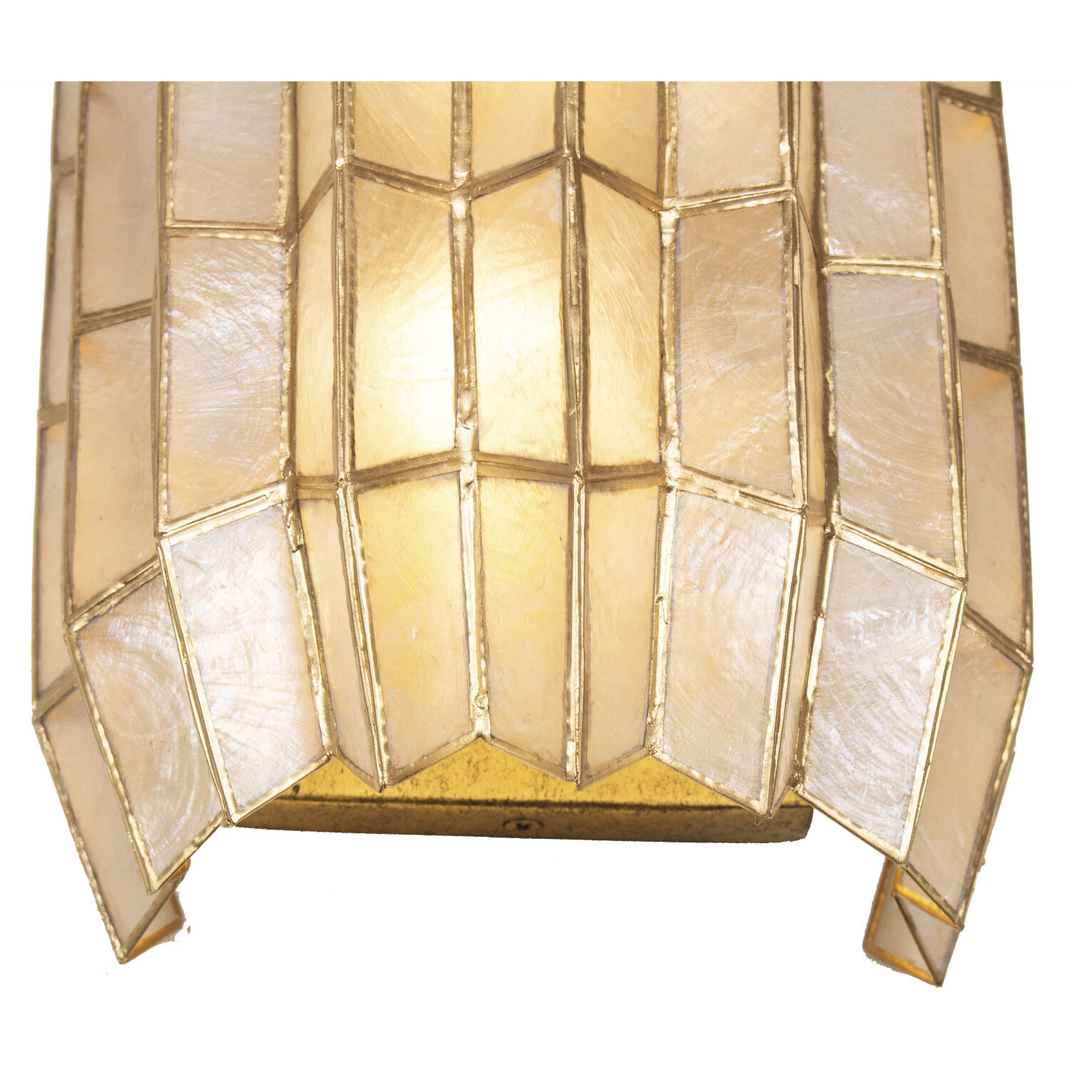 Fractal 2 Light 8.5 inch Oxidized Gold Leaf Wall Sconce Wall Light