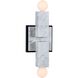 Quadra Wall Sconce Wall Light in Matte Black
