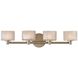 Willow LED 26 inch Satin Nickel Bath Vanity Light Wall Light