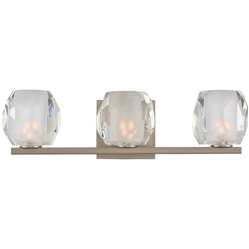 Regent LED 18 inch Satin Nickel Bath Vanity Wall Light