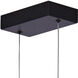 Chico Island Light Ceiling Light in Matte Black