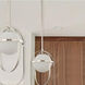 Lennox 1 Light 9 inch Polished Nickel Mini Pendant Ceiling Light