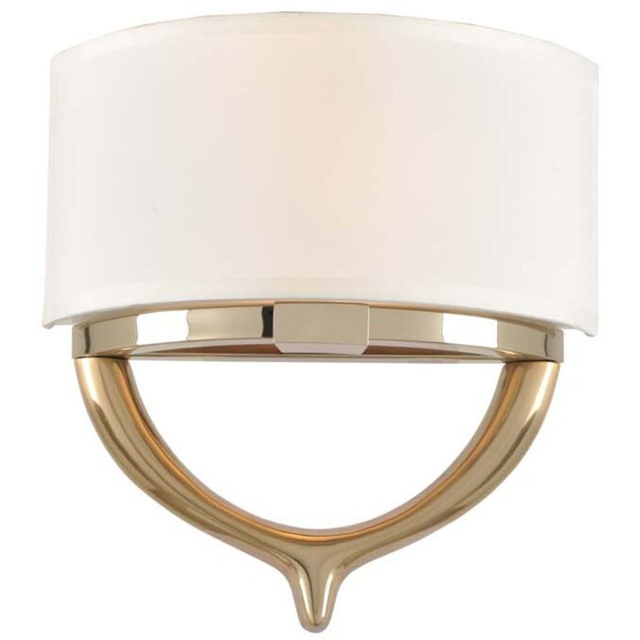 Bombay 2 Light 12 inch Two Tone Champagne Gold ADA Wall Sconce Wall Light