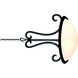 Santa Barbara 3 Light 26 inch Tortoise Shell Pendant Ceiling Light in Alabaster