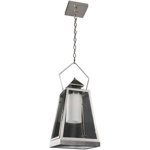 Revere Outdoor 1 Light 10 inch Stainless Steel Hanging Lantern Ceiling Light