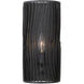 Morre Wall Sconce Wall Light in Black Iron