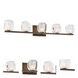 Regent LED 32 inch Vintage Bronze Bath Vanity Light Wall Light