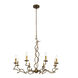 Rizo 8 Light 36 inch Oil Rubbed Bronze Chandelier Ceiling Light