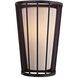 Pacifica 1 Light 8 inch Bronze Wall Sconce Wall Light