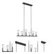 Allston Island Light Ceiling Light in Black Iron