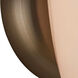 Cocoon Wall Sconce Wall Light in Winter Brass