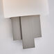 Espille 1 Light 7.5 inch Satin Nickel ADA Wall Sconce Wall Light