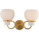 Ascher Wall Sconce Wall Light in Winter Brass