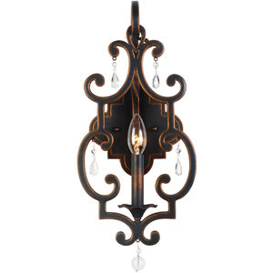 Montgomery 1 Light 9 inch Vintage Iron ADA Wall Sconce Wall Light