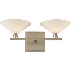 Galvaston LED 15 inch Satin Nickel Bath Vanity Light Wall Light