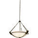 Grande 3 Light 24 inch Tortoise Shell Pendant Ceiling Light