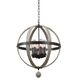 Harper 6 Light 25 inch Florence Gold Pendant Ceiling Light