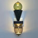 Demi Wall Sconce Wall Light in Winter Brass
