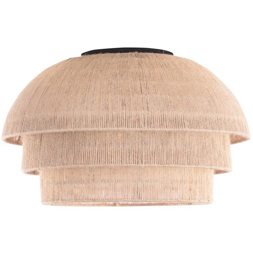 Seychelles 3 Light 16 inch Matte Black Flush Mount Ceiling Light