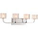 Arcata LED 24 inch Chrome Bath Vanity Light Wall Light
