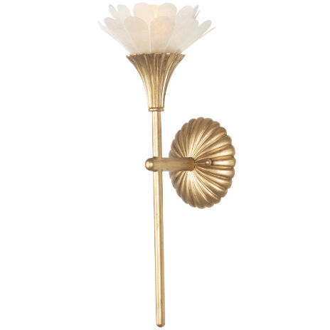 Flora Wall Sconce Wall Light in Modern Gold