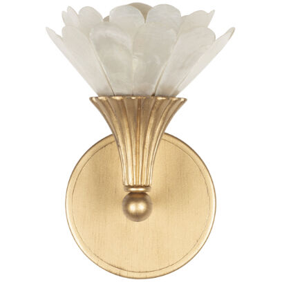 Flora Wall Sconce Wall Light in Modern Gold