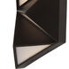 Delta 24.5 inch Bronze Outdoor Wall Sconce