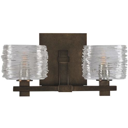 Clearwater 2 Light 13.50 inch Bathroom Vanity Light