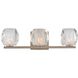 Regent LED 18 inch Satin Nickel Bath Vanity Light Wall Light