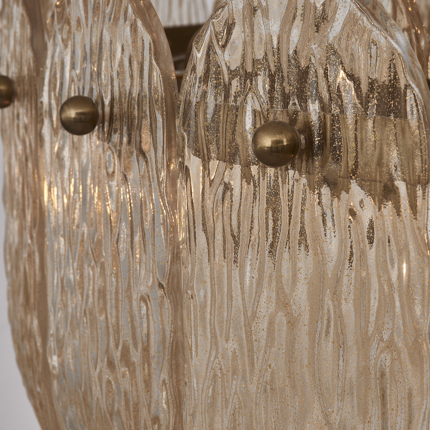 Camellia 10 Light 36 inch Winter Brass Pendant Ceiling Light