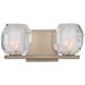 Regent LED 11 inch Satin Nickel Bath Vanity Light Wall Light