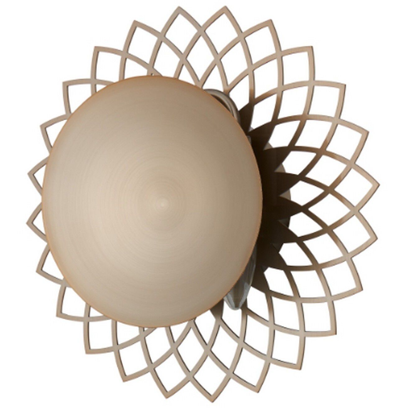Helia Wall Sconce Wall Light in Brushed Champagne Gold