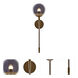 Boba Wall Sconce Wall Light in Winter Brass